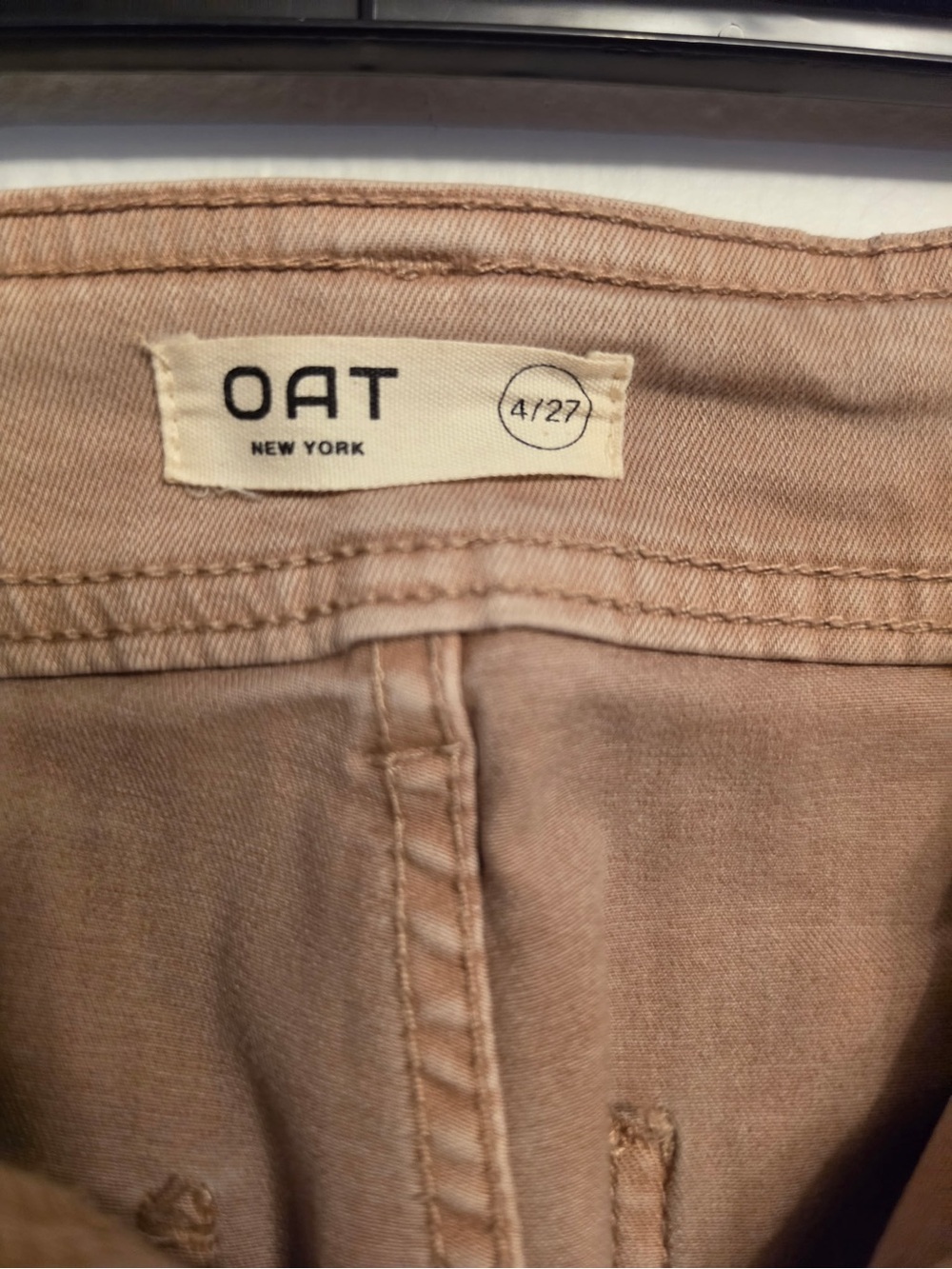 OAT New York Wide Leg Raw Hem Jeans - Picture 5 of 11